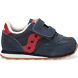 Kids' Saucony Baby Jazz Hook & Loop Sneakers Navy / Red | Singapore 707TCEV